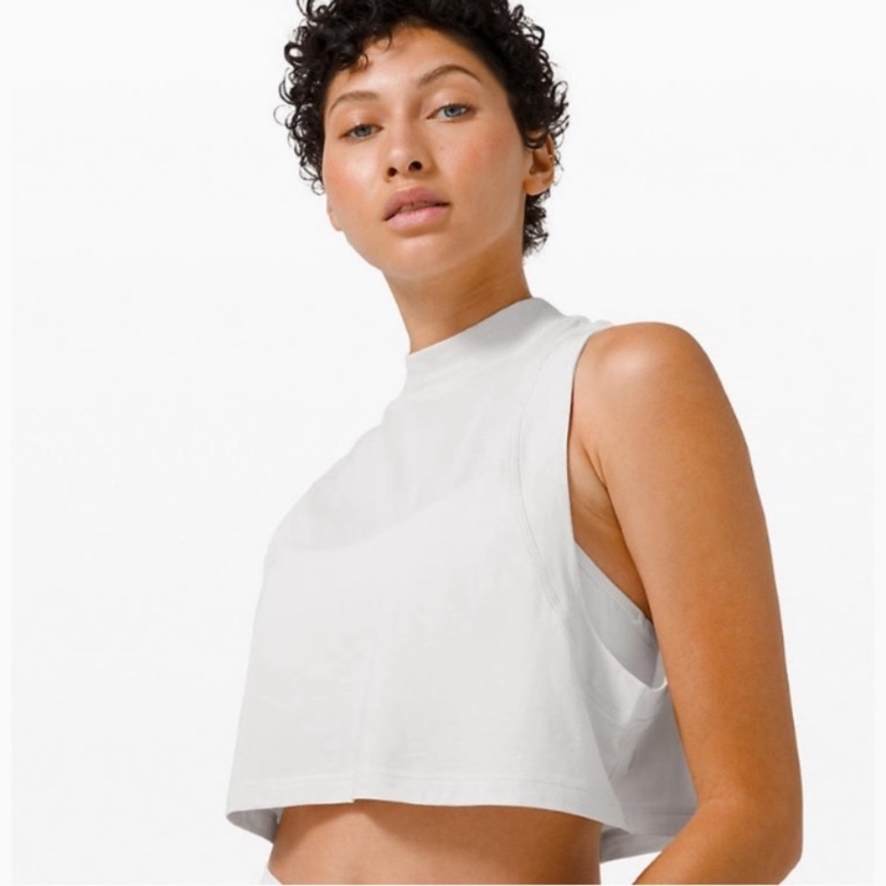 Lululemon ‘All Yours’ Mock Neck Crop Top